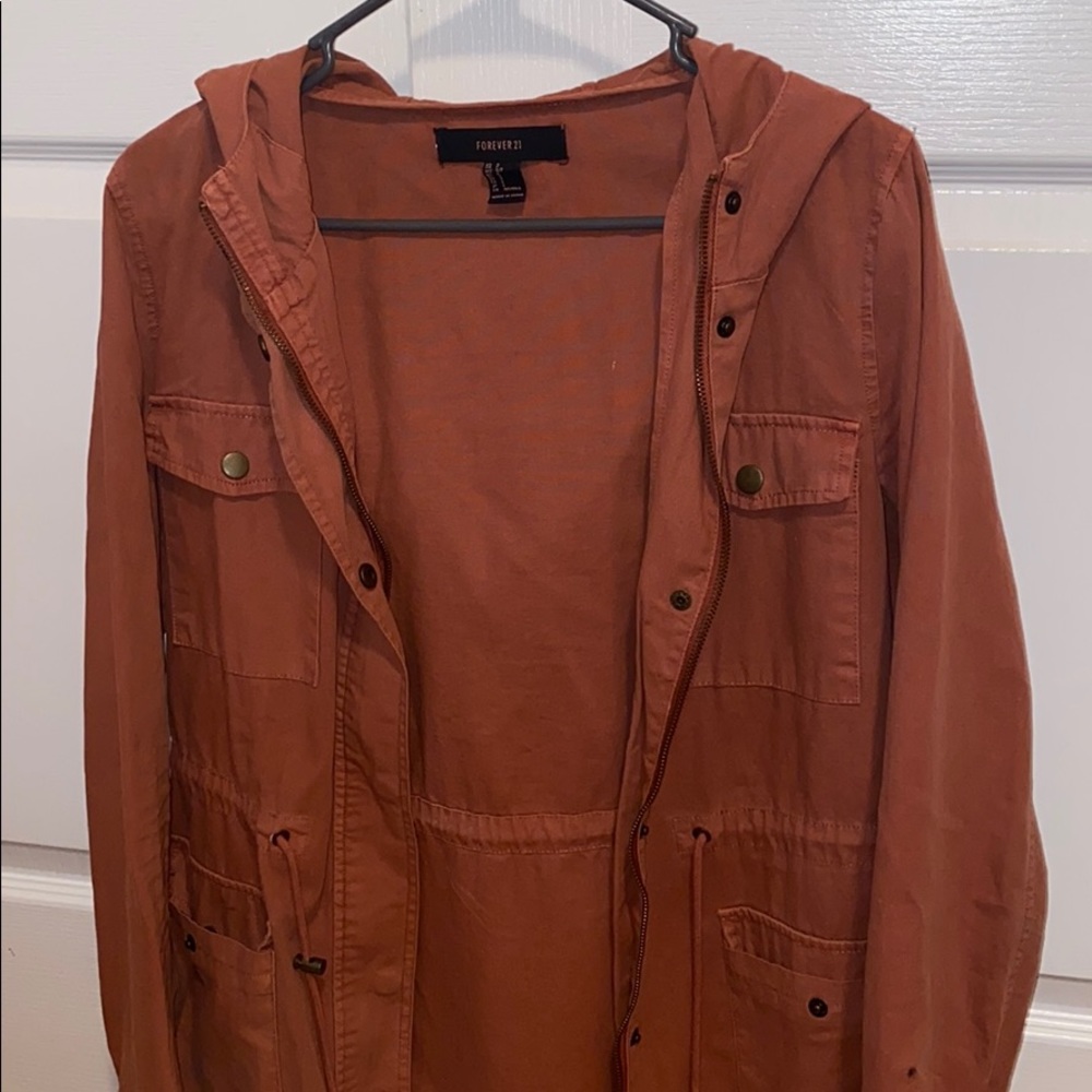 Rust utility jacket